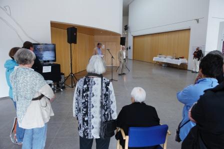 Ole Jorgen Hammeken speaking to guests
